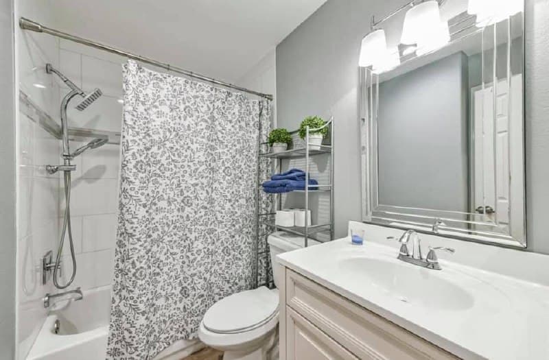 Kitchen cabinet installation during renovation