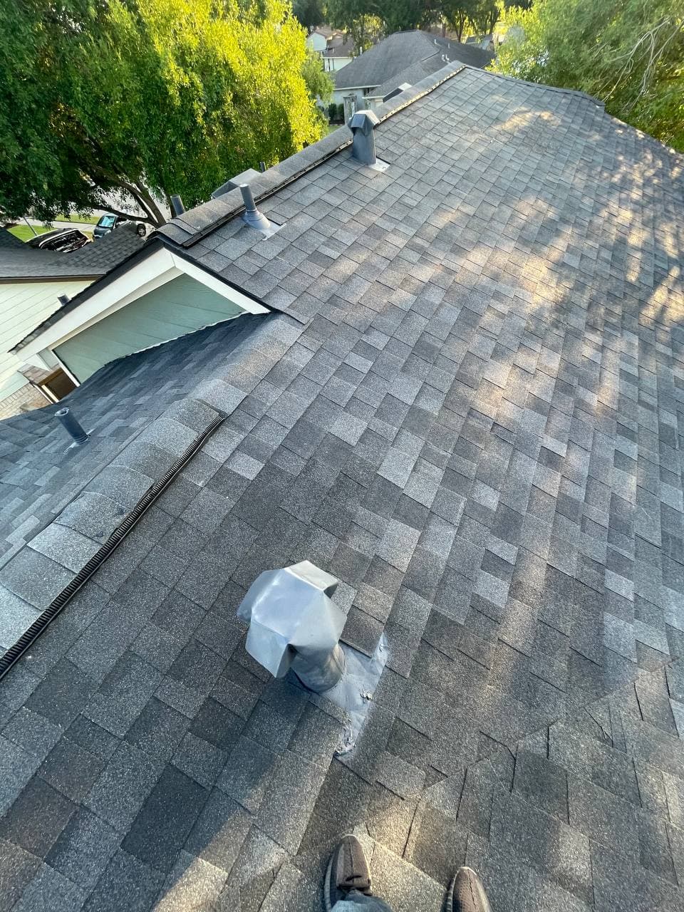 New architectural shingle roof — completed job