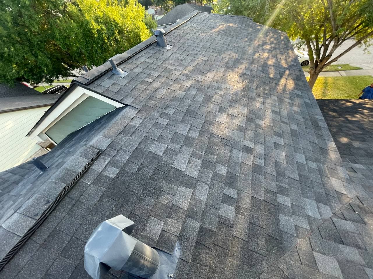 Architectural shingle roof — completed replacement